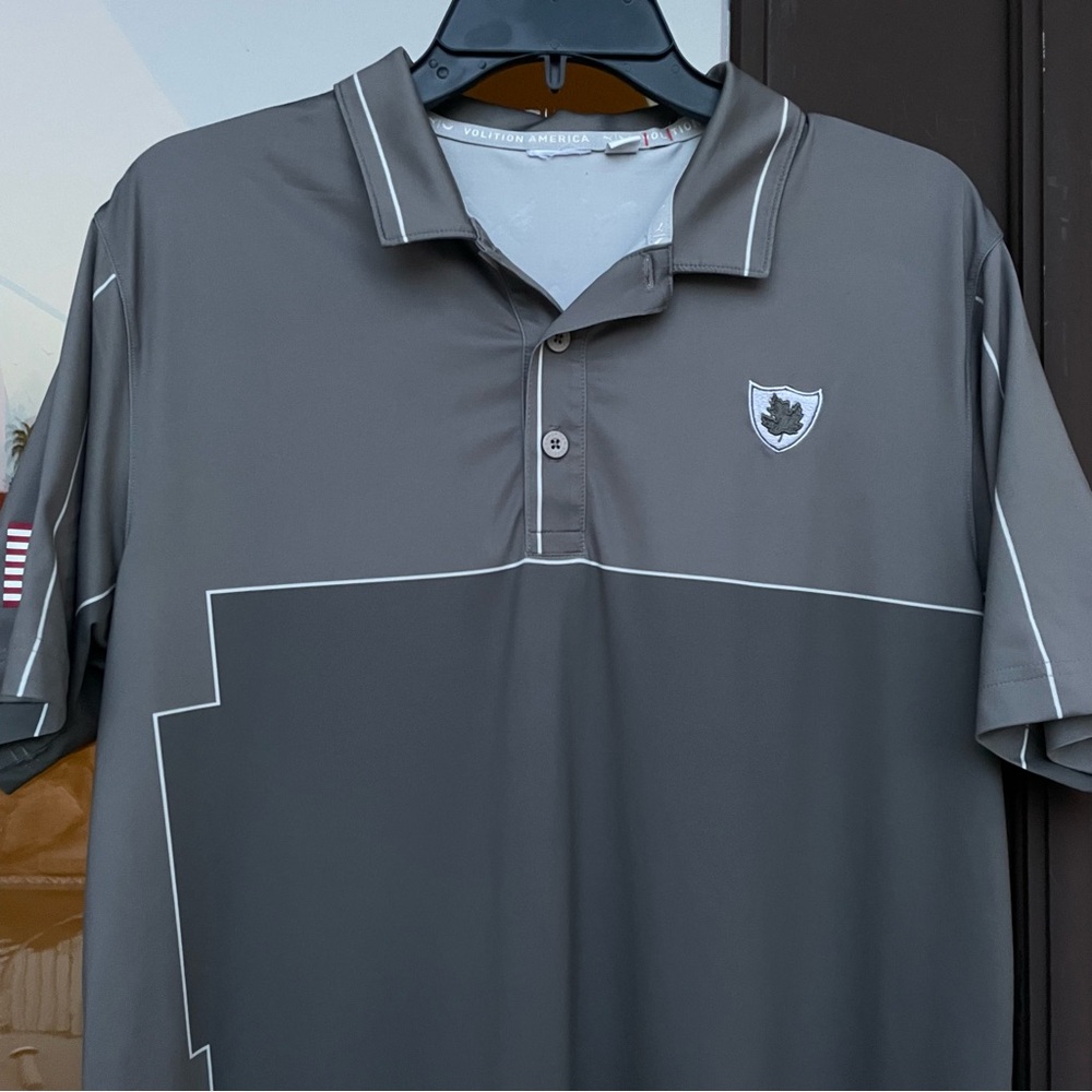 Puma x Volition America Grey * Maplecrest * Golf Polo M
